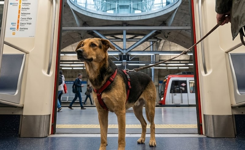 normativa perros metro bilbao