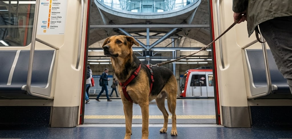 normativa perros metro bilbao